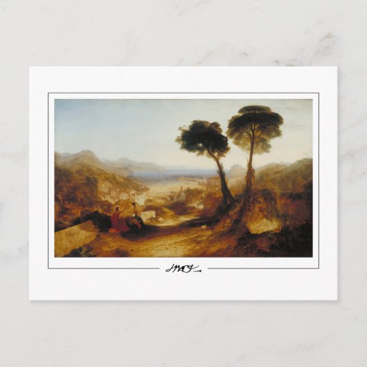 JMW Turner #8-3 - Fine Art Briefkaart (Voorkant)