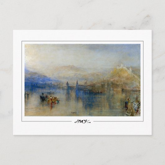 JMW Turner #9-3 - Kunstpostkaart Briefkaart (Voorkant)