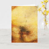 JMW Turner licht en kleur Wenskaart Kaart (Gele Bloem)