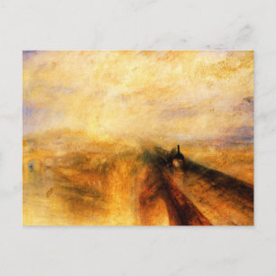 JMW Turner Rain Steam and Speed Briefkaart