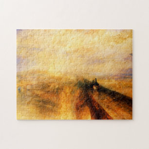 JMW Turner Rain Steam en Speed Puzzle Legpuzzel