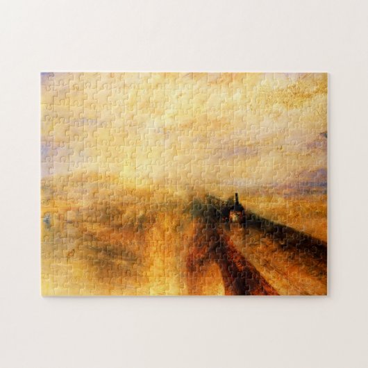 JMW Turner Rain Steam en Speed Puzzle Legpuzzel (Horizontaal)