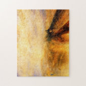 JMW Turner Rain Steam en Speed Puzzle Legpuzzel (Verticaal)