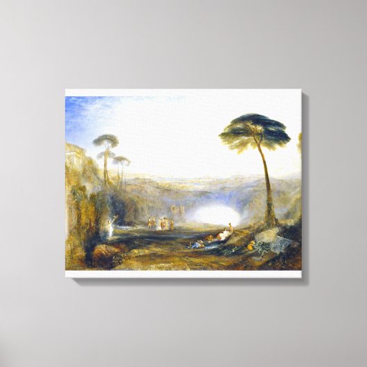 JMW Turner The Golden Bough Canvas Afdruk (Voorkant)