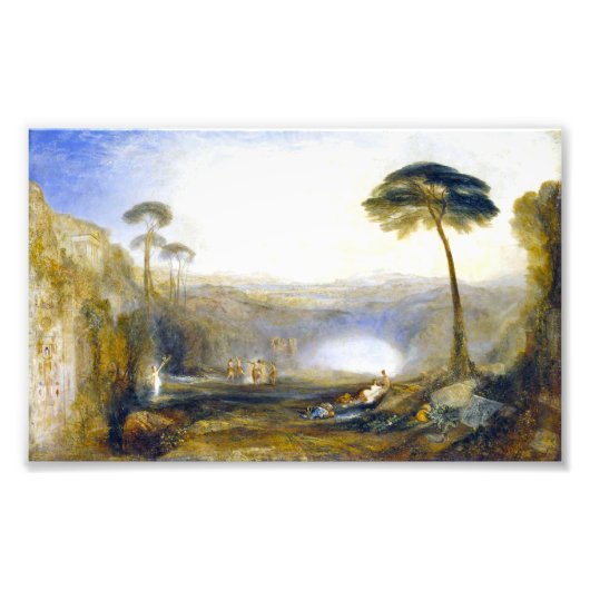 JMW Turner The Golden Bough Foto Afdruk (Voorkant)
