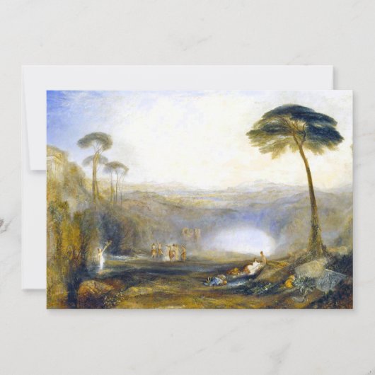JMW Turner The Golden Bough Invitations Kaart (Voorkant)