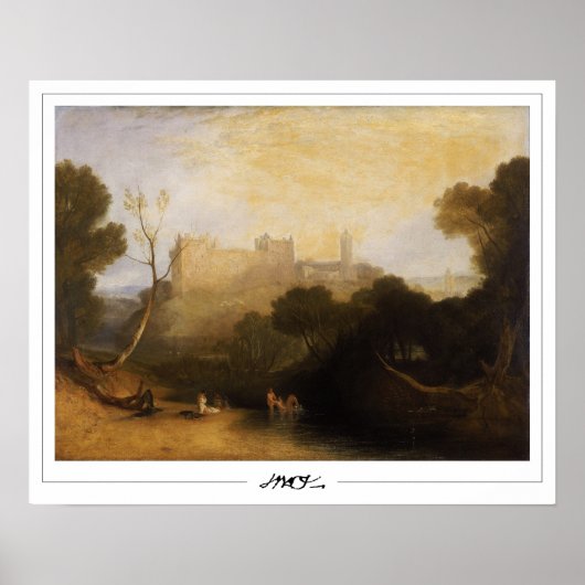 JMW Turner Zedign Art Poster #10-3 (Voorkant)