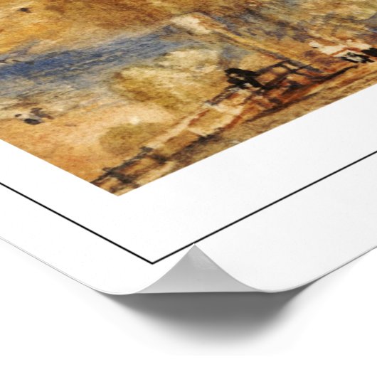 JMW Turner Zedign Art Poster #111-2 (Hoek)