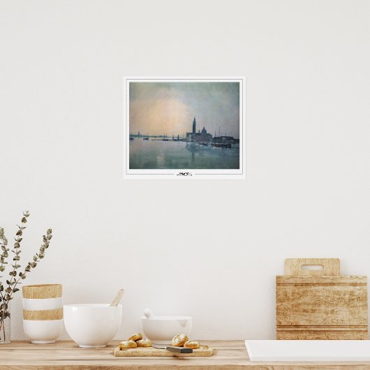 JMW Turner Zedign Art Poster #117-3 (Keuken)