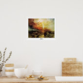 JMW Turner Zedign Art Poster #133-2 (Keuken)