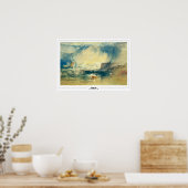JMW Turner Zedign Art Poster #141-3 (Keuken)