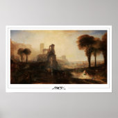 JMW Turner Zedign Art Poster #164-3 (Voorkant)