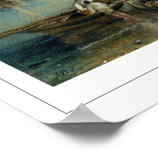 JMW Turner Zedign Art Poster #18-2 (Hoek)