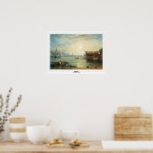 JMW Turner Zedign Art Poster #18-2 (Keuken)
