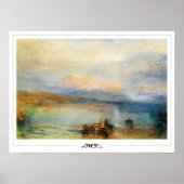 JMW Turner Zedign Art Poster #18-3 (Voorkant)