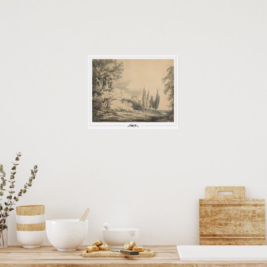 JMW Turner Zedign Art Poster #194-2 (Keuken)