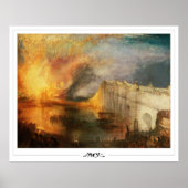 JMW Turner Zedign Art Poster #19-3 (Voorkant)