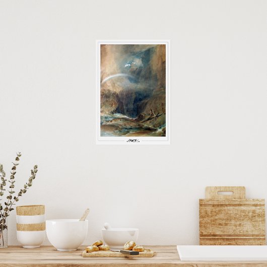 JMW Turner Zedign Art Poster #1-3 (Keuken)
