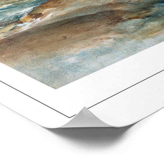 JMW Turner Zedign Art Poster #1-3 (Hoek)