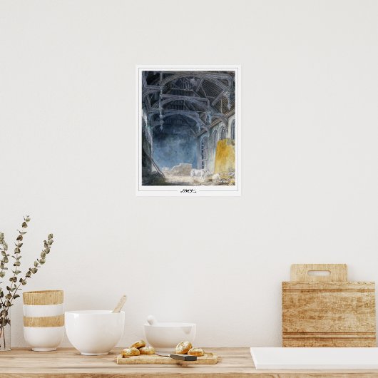 JMW Turner Zedign Art Poster #2 (Keuken)