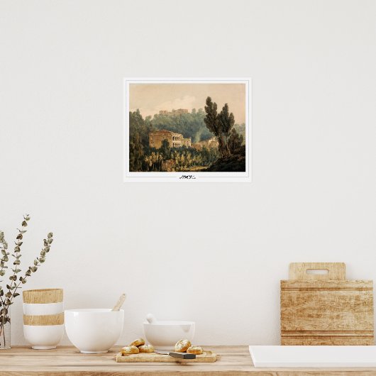 JMW Turner Zedign Art Poster #20-3 (Keuken)