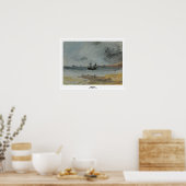JMW Turner Zedign Art Poster #21-3 (Keuken)