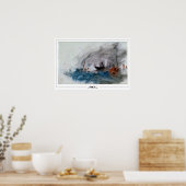 JMW Turner Zedign Art Poster #230 (Keuken)
