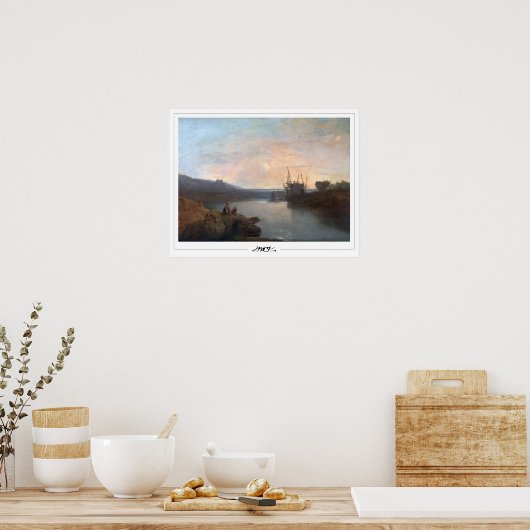 JMW Turner Zedign Art Poster #23-3 (Keuken)
