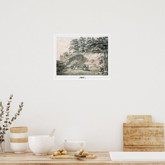 JMW Turner Zedign Art Poster #242-2 (Keuken)