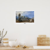 JMW Turner Zedign Art Poster #25 (Keuken)
