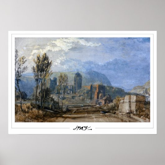 JMW Turner Zedign Art Poster #25 (Voorkant)