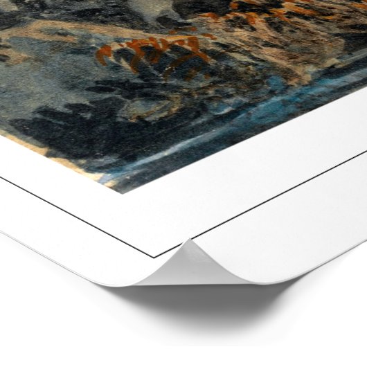 JMW Turner Zedign Art Poster #251-3 (Hoek)