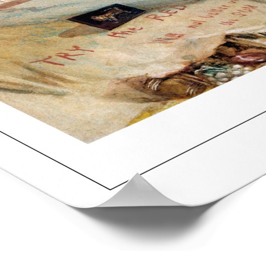 JMW Turner Zedign Art Poster #27-3 (Hoek)