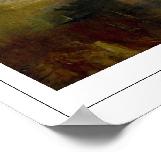 JMW Turner Zedign Art Poster #283-2 (Hoek)