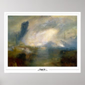 JMW Turner Zedign Art Poster #283-2 (Voorkant)