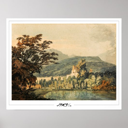 JMW Turner Zedign Art Poster #28-2 (Voorkant)