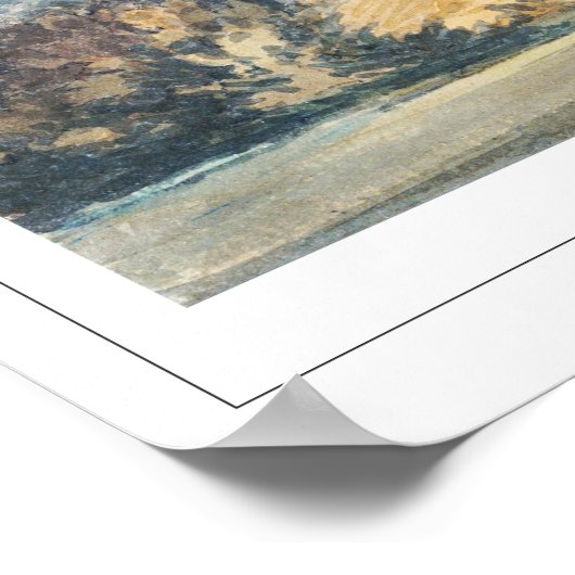 JMW Turner Zedign Art Poster #28-3 (Hoek)