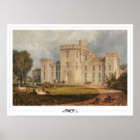 JMW Turner Zedign Art Poster #29-2 (Voorkant)