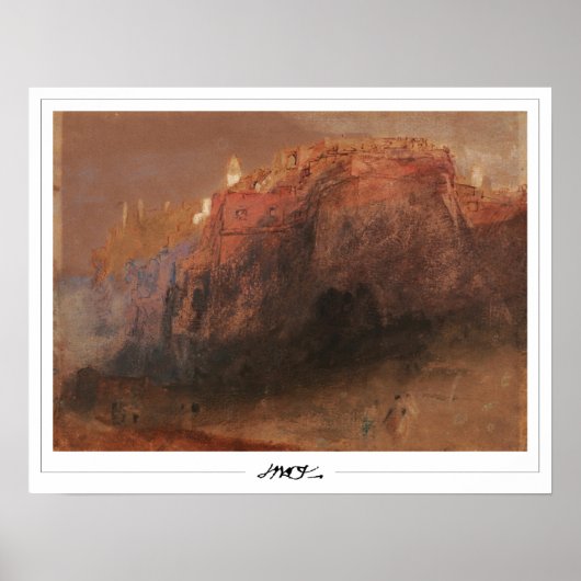 JMW Turner Zedign Art Poster #30-2 (Voorkant)
