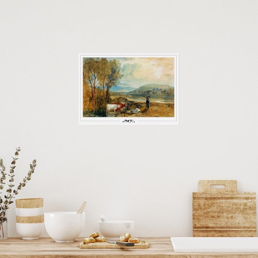 JMW Turner Zedign Art Poster #31-3 (Keuken)