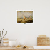 JMW Turner Zedign Art Poster #32 (Keuken)