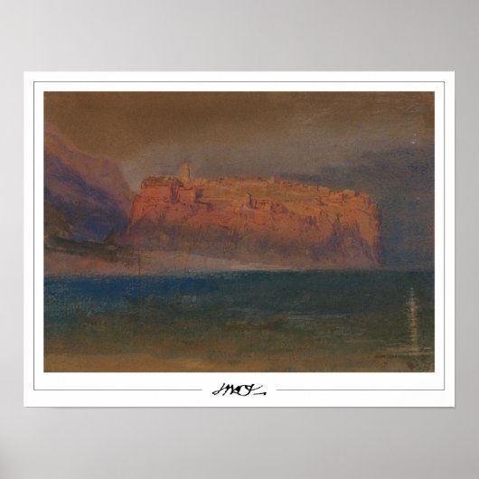 JMW Turner Zedign Art Poster #35-2 (Voorkant)
