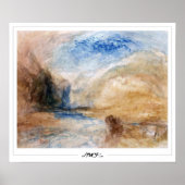 JMW Turner Zedign Art Poster #362-3 (Voorkant)