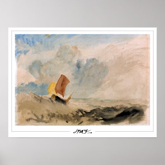 JMW Turner Zedign Art Poster #393 (Voorkant)