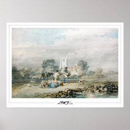 JMW Turner Zedign Art Poster #408-3