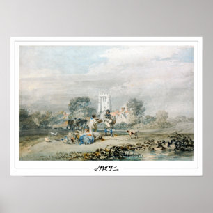 JMW Turner Zedign Art Poster #408-3