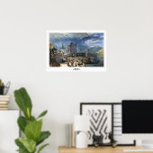 JMW Turner Zedign Art Poster #42-2 (Thuiskantoor)
