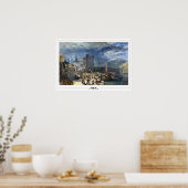 JMW Turner Zedign Art Poster #42-2 (Keuken)