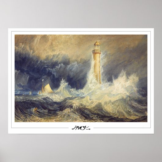 JMW Turner Zedign Art Poster #45 (Voorkant)