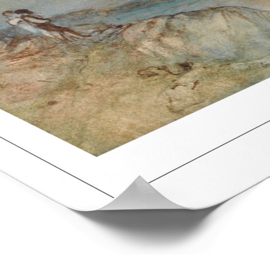 JMW Turner Zedign Art Poster #467-2 (Hoek)